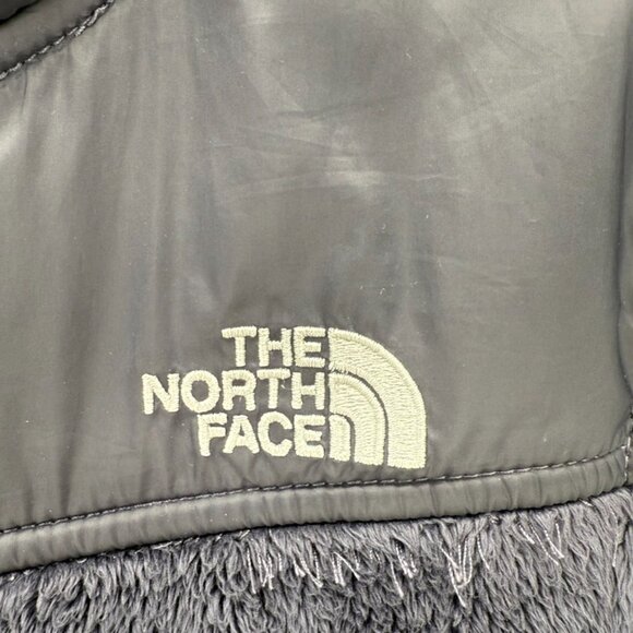The North Face oso hoodie navy Blue Teddy fleece Jacket Plush womens S - Picture 5 of 13
